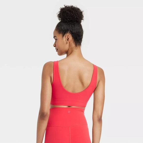 NWT All In Motion Everyday Soft Medium Support Longline Sports Bra Size M - Picture 2 of 7